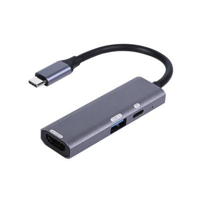 Китай USB C к HDMI многопортовый адаптер, Thunderbolt 3 к HDMI хаб с 4K HDMI, 1 * USB 3.0 и 65W PD зарядки... продается