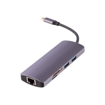 Chine Falwedi 7 dans 1 type multiple hub d'Usb de 4K 30Hz HDMI de C à vendre