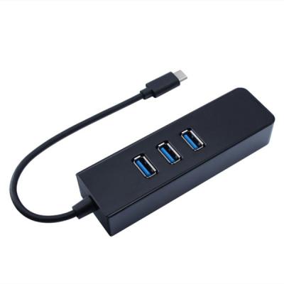 China LED indicator High Speed Usb 3.1 Type C To Usb 3.0 Hub for sale