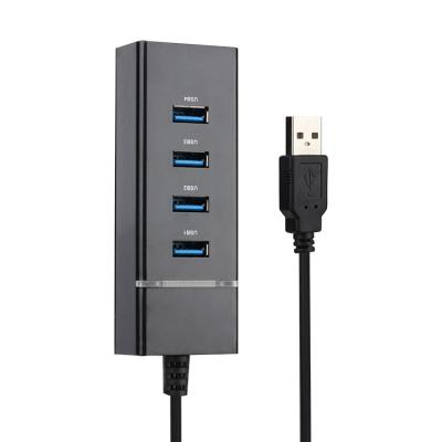 China 5Gbps adaptador portuário do divisor do cubo do Usb 3,0 brancos pretos multi à venda