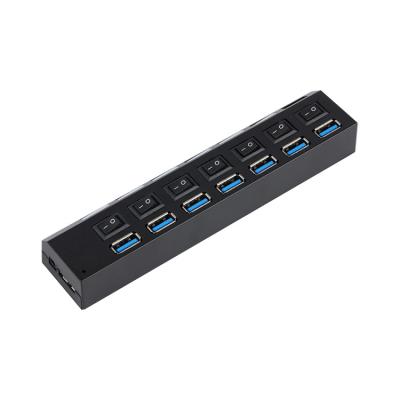 China 7 Ports externe Festplatten Schnellladung USB 3.0 HUB zu verkaufen