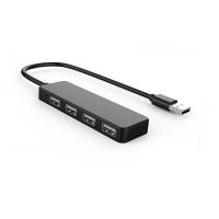 China Ultra Slim Desk Computer Powered 4 Port USB 2.0 Splitter for sale