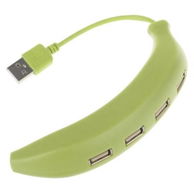 China Banane formen 4 internen Naben-Titel-Portteiler Usb 2,0 zu verkaufen