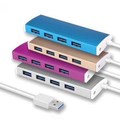 China 5 Gbps PC Computer 4 Port SuperSpeed USB 3.0 Hub zu verkaufen