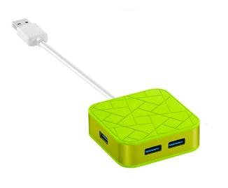 China 15 CM Kabel SuperSpeed 4 in 1 USB 3.0 Hub 4 Anschluss zu verkaufen