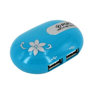 Китай Промо-подарки Мини-мышка Форма 4 порта USB 2.0 HUB продается