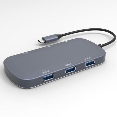 Cina Lettore di schede di deviazione standard TF 7 in 1 hub multiplo di 1080P 30Hz USB C in vendita