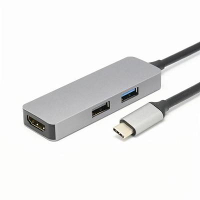 Cina Samsung S8 S8+ 4 in 1 tipo C del Usb del palladio di HDMI 4K ha alimentato il hub in vendita