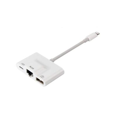 China LAN Ethernet Lightning Adapter Cable en venta