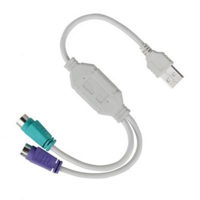 China Mecanografíe a un varón al cable de extensión femenino del puerto de USB PS2 en venta