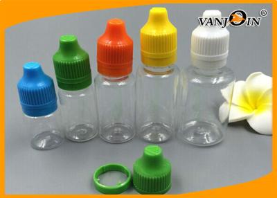 China Plastic E-cigarette / E-cig Liquid Bottles10ml 15ml 20ml 25ml 30ml Recycled PE / PET Bottles for sale