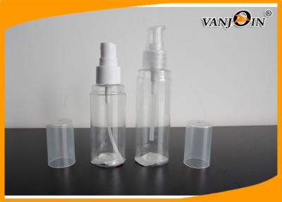 China botellas cosméticas del ANIMAL DOMÉSTICO transparente 70ml con los casquillos y los pequeños envases de plástico de las bombas en venta