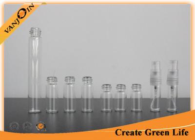 China 2ml 3ml 4ml 10ml Lege het Parfumflesjes van de Glassteekproef met Schroefnevel, Miniatuurglasflessen Te koop