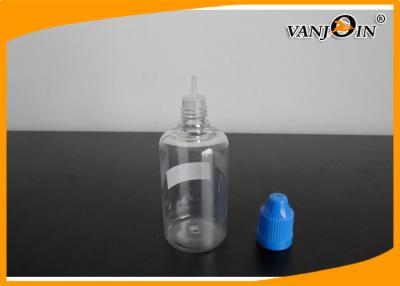 China PET Plastic E-cig Eye Dropper Bottles / Empty E Juice Bottles Wholesale Eco-friendly for sale