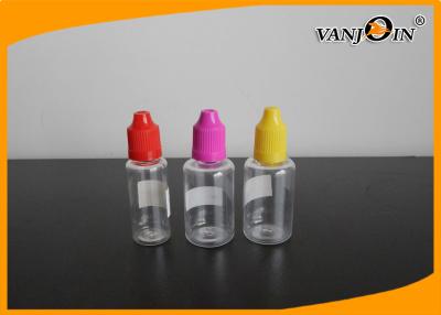 China Vacie las botellas líquidas del E-cig claro que reciclan los envases líquidos plásticos 20ml 30ml en venta