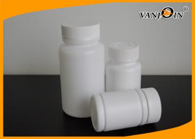 China White 80g 120g HDPE Pharmacy Pill Bottles Screw Cap OEM Welcome for sale