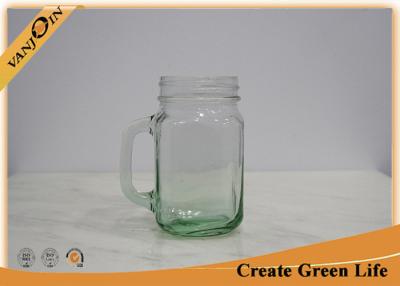 China 16oz decoratieve Blauwe Eco-de Kruikenmok van het Metselaarglas voor Huwelijksgunst Te koop