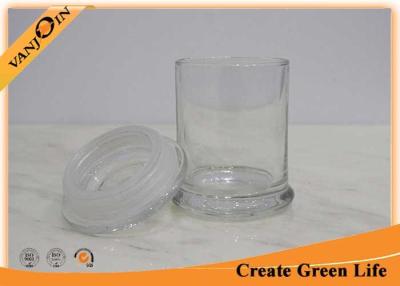 China Airtight 190ml Glass Storage Jars With Lids 190ml 68.3mm Diameter for sale