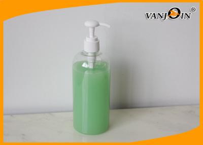 China Recyclable Plastic Lotion Bottle / Reusable Empty Shampoo Bottle With Pump for sale