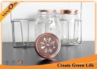 China 70mm Copper Gold Daisy Bottle Lids Mason Jar Lid For Home Decoration for sale