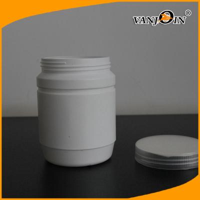 China La comida plástica del polvo de la proteína sacude, los pequeños tarros 550ml del plástico transparente del HDPE en venta