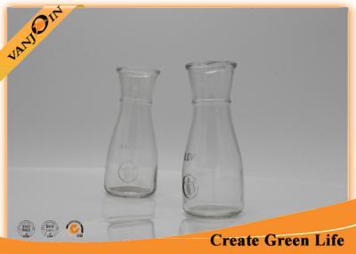 China 12oz Glass Beverage Bottles , Cold Pressed Juice Glass Cup For Bar for sale