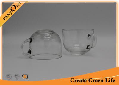 China Popular 500ML clear glass coffee mugs Simple Design for Beverage for sale