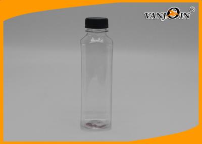 China 500ml cold press plastic bottles for juice , 38mm tamperproof cap for sale