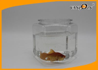 Chine aquarium en plastique d'ANIMAL FAMILIER de l'hexagone 3.5L, aquarium transparent d'animal familier à vendre