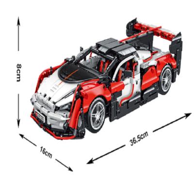 China Building Toy New Arrival Mork 023010-1/2/3 1:14 Racing Model Car Building Blocks Diy Toys Compatible With All Legoing Toys For Kids for sale