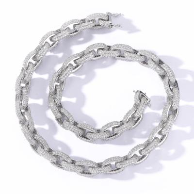 China Men's Cuban Link Necklace Chain Jewelry Matching Hiphop Factory Outlet Women's Casual Cuban Chain Bracelet for sale