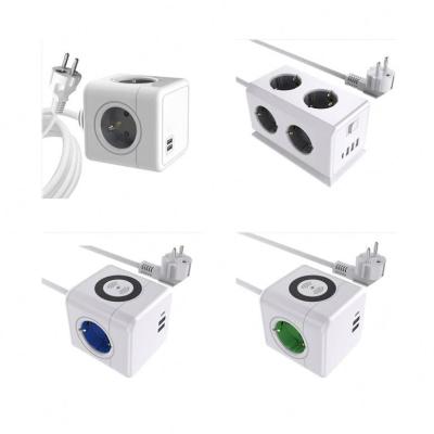 China Residential Europe Standard 2022 / General Purpose 2 In 1 Socket Power Outlet With USB For Germany Market for sale