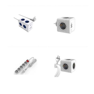 China Commercial hot sales plugs and new high quality extensions power strip or extension box with usb ports for sale