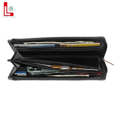 China Waterproof Classic Design Multifunctional Genuine Leather Phone Wallet for Men or Women Hold Cash Coin Cards OEM Factory Price for sale