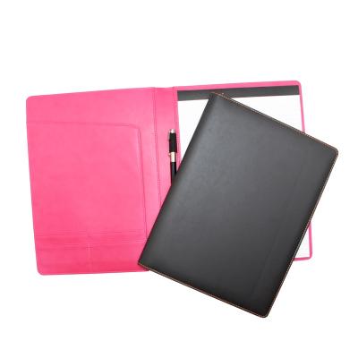 China Multifunctional Size Manufacturers Multi-Functional A4 Position Multi-Card Folder Folder Letter Folder High Quality Manager PU Leather Padfolio for sale