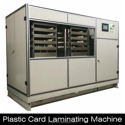 China Making Plastic PVC Smart ID Card Plastic PVC RFID Smart ID Card Cutting Laminating Making Machine for sale