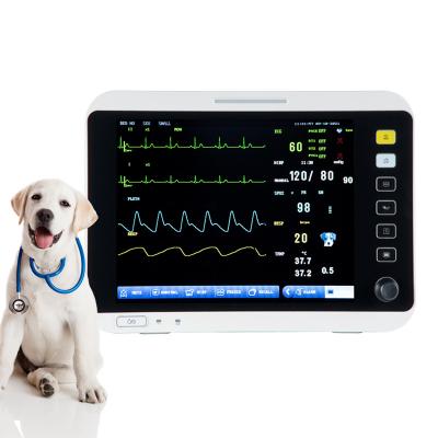 China Veterinary Medical Equipment Use Multipara Patient Monitor Capnograph Veterinary Monitor For Veterinary Clinic Use for sale