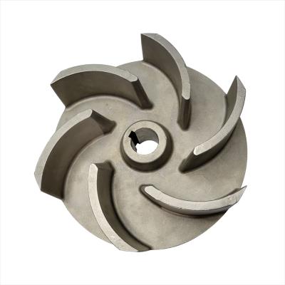 China High Quality Cast Iron Pump Impeller 142*142mm for sale