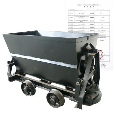 China energy & Hot Sale KFU0.75-6 Coal Mining Rail Car Mine Car Narrow Gauge Mining Bucket-tipping Mine Car for sale