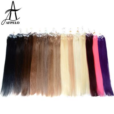 China Micro Ring-X Hair Rings Loop Remy Hair Micro Braid Hair Extension Real Hair Extension for sale