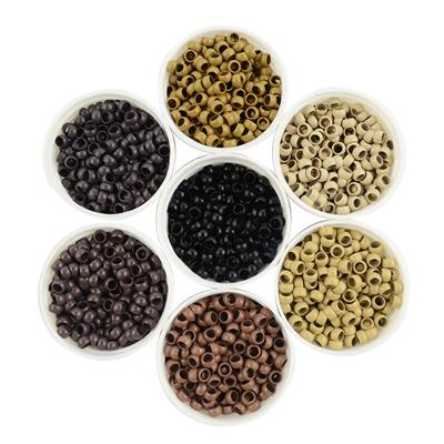 China Micro Beads Hair Extension Tool Netting 4.0mm Biggest Copper Nano Rings Nano Beads For Nano Hair Extensions for sale