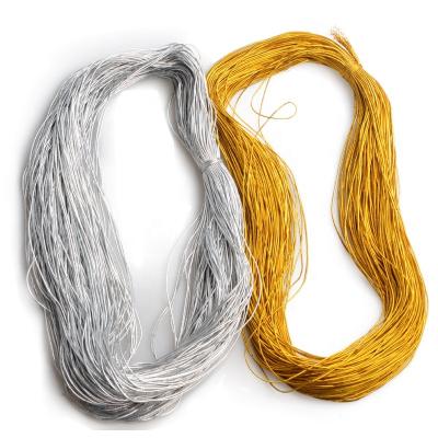 China Bundle Hair Rubber Rope Cord String Elastic Hair Extension Wire for sale