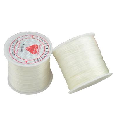 China For Hair Extension Jewelry Rubber Band Bead Wire Elastic Plastic Hair Extension Wires for sale