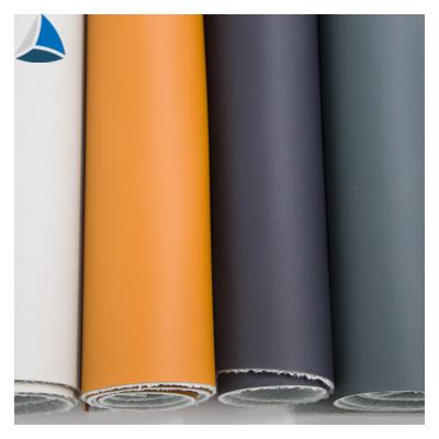 China Semi Abrasion-Resistant Automotive Silicone Upholstery Leather Material For Car Upholstery for sale