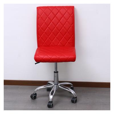 중국 Modern Swivel (Height) PU Leather Chairs Synthetic Cafe Chair Adjustable 판매용