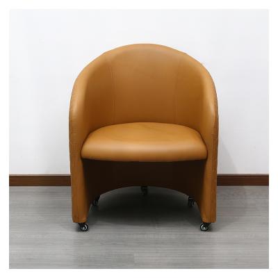 중국 Modern Leather Dining Armchair Chairs Restaurant Cafe Furniture Revolving Chair 판매용