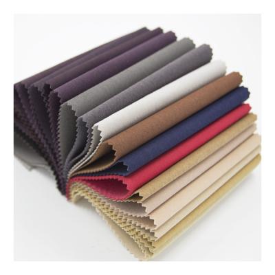 China Rubbing Avesso Waterproof Polishing Synthetic Leather Lining Fabric For Shoes Lining en venta