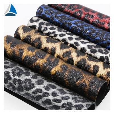 China Abrasion-Resistant Printed Embossed PU Coated Split Line Leather For Shoes for sale