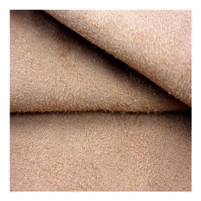 China Waterproof Worth Buying PU Suede Synthetic Leather Material For Shoes Upper for sale