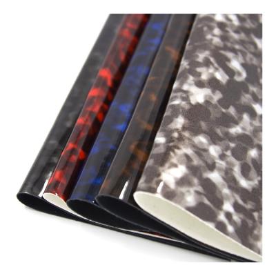 China Patent Neon Faux Camouflage Waterproof Printed Leather Fabric For Shoes for sale